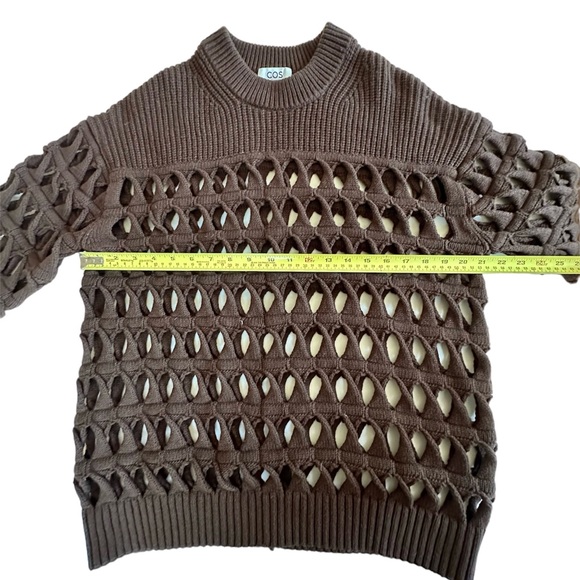 NWT COS Open Knit Wool Sweater - Picture 5 of 9